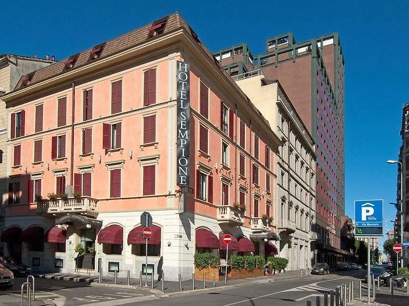 ***  מילאנו Hotel Sempione איטליה